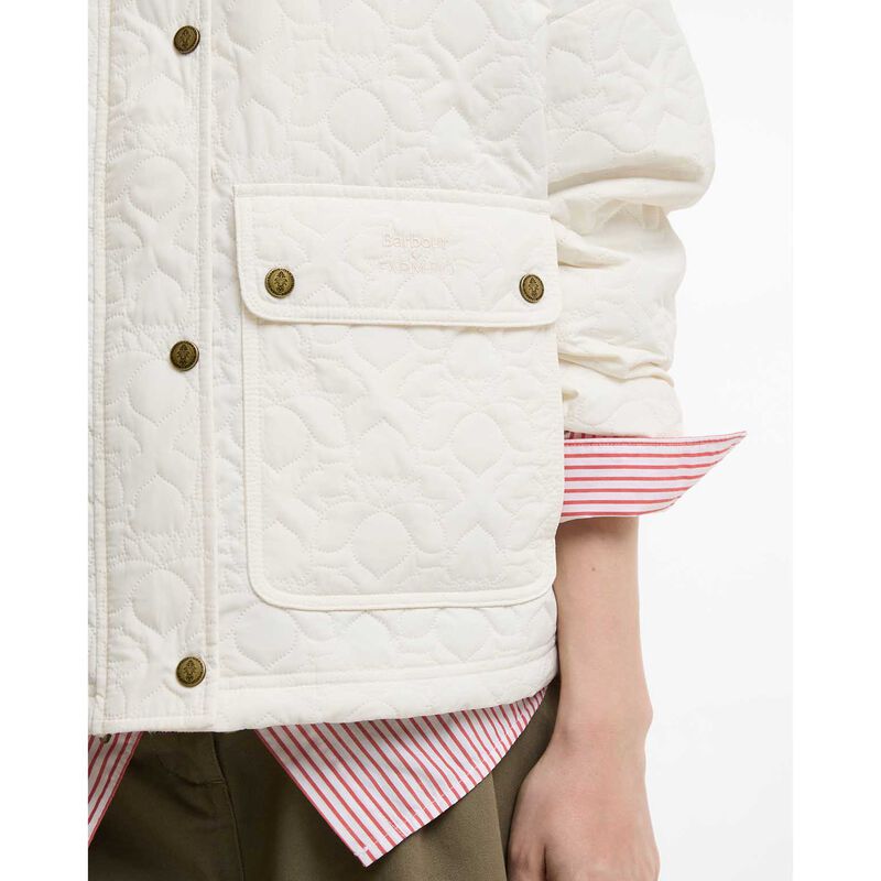 Barbour x FARM Rio Lotus Quilted Jacket image number 2